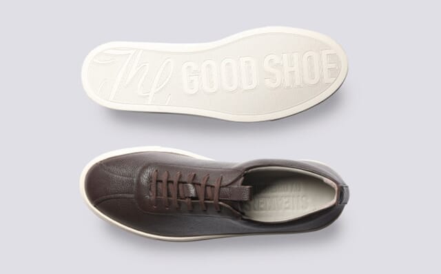 Grenson Sneaker 1 | Mens Sneakers In Brown Softy Grain Leather