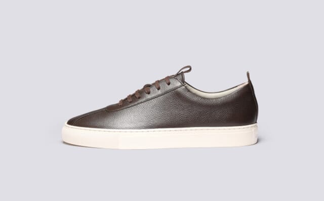 Grenson Sneaker 1 | Mens Sneakers In Brown Softy Grain Leather