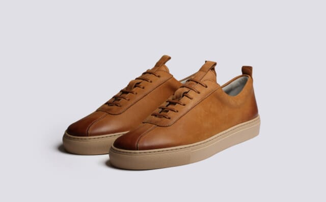 grenson Sneaker 1 | Mens Sneakers in Ginger Burnished Nubuck