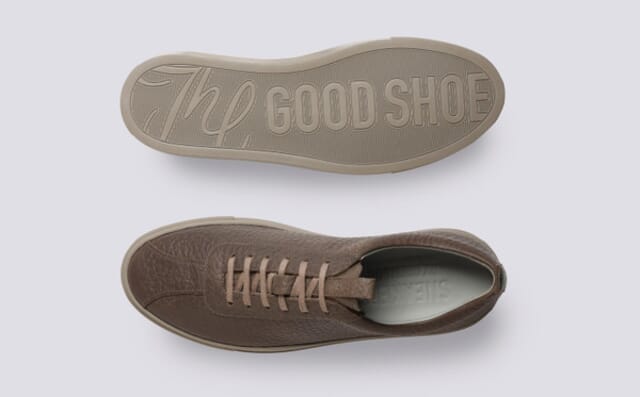 Grenson Sneaker 1 | Mens Sneakers In Taupe Grain Leather