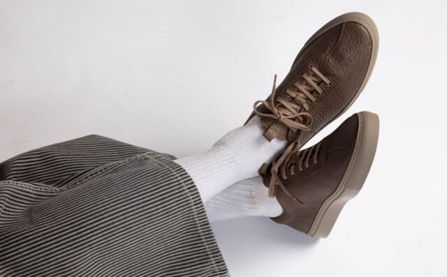 Grenson Sneaker 1 | Mens Sneakers In Taupe Grain Leather