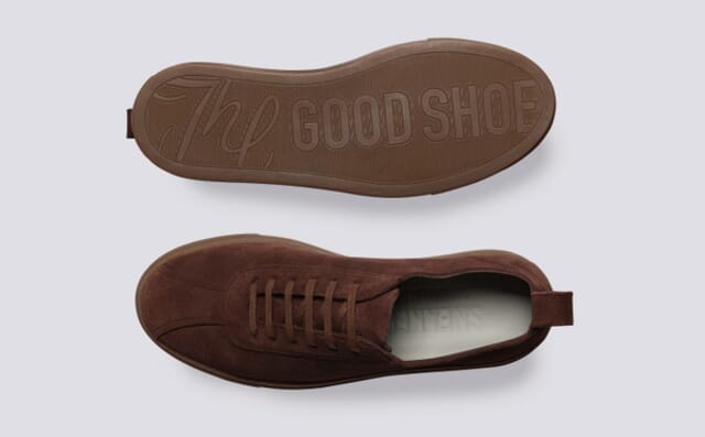 Grenson Sneaker 1 U | Womens Sneakers In Brown Coffee Suede