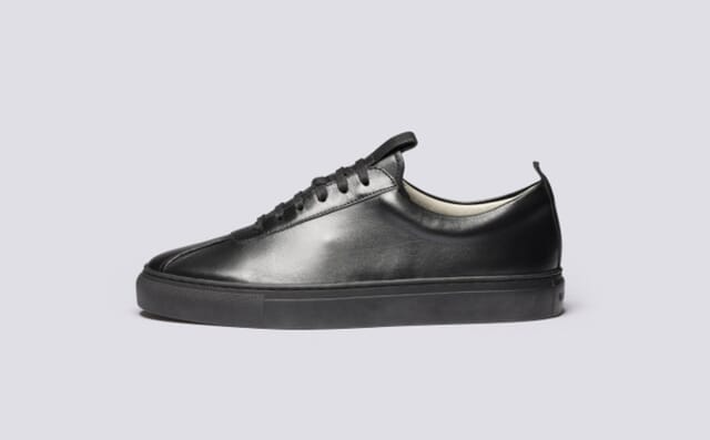 Grenson Sneaker 1 | Womens Sneakers In Black Nappa Leather