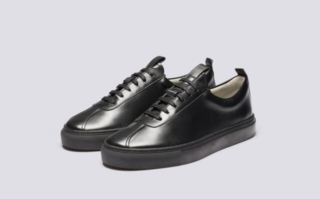 grenson Sneaker 1 | Womens Sneakers in Black Nappa Leather