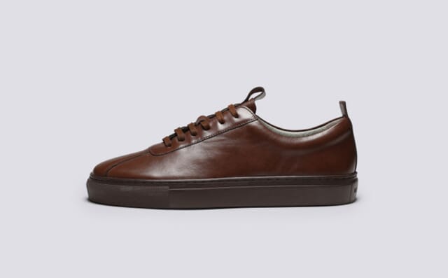 Grenson Sneaker 1 | Womens Sneakers In Brown Antique Leather
