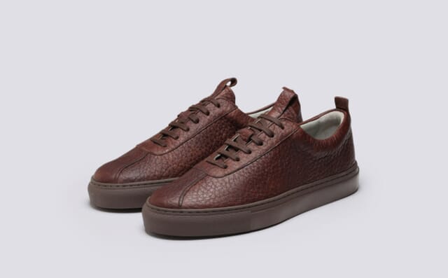 grenson Sneaker 1 | Womens Sneakers in Brown Grain Leather