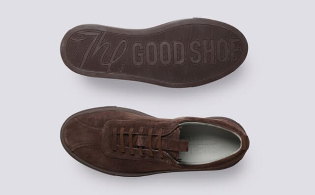 Grenson Sneaker 1 | Womens Sneakers In Dark Brown Suede