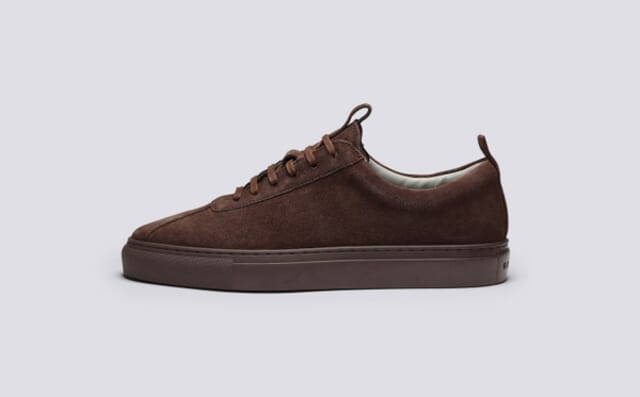 Grenson Sneaker 1 | Womens Sneakers In Dark Brown Suede