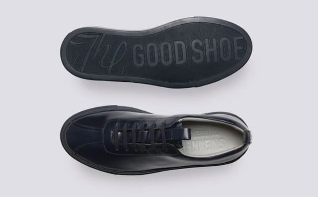 Grenson Sneaker 1 | Womens Sneakers In Navy Antique Leather