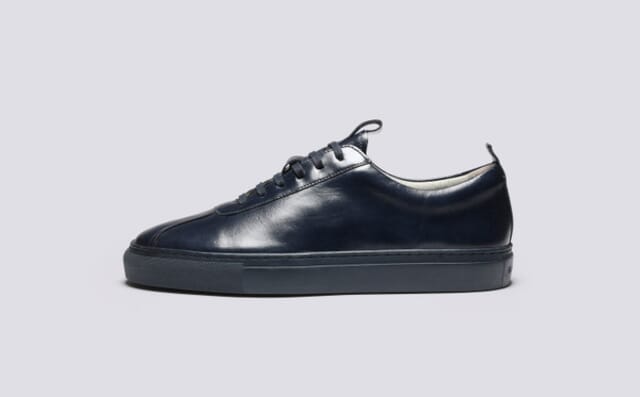Grenson Sneaker 1 | Womens Sneakers In Navy Antique Leather