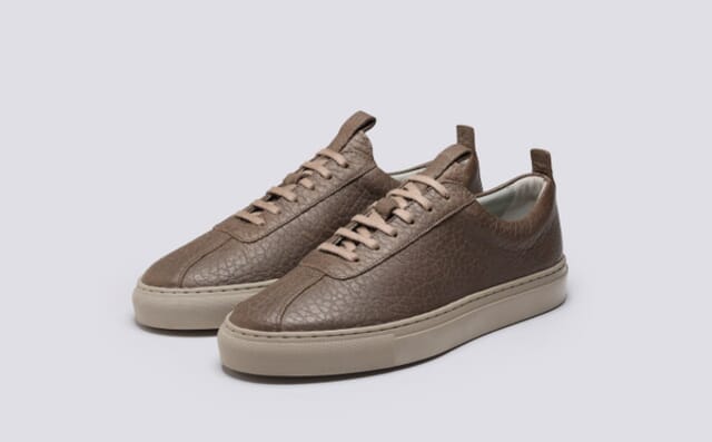 grenson Sneaker 1 | Womens Sneakers in Taupe Grain Leather