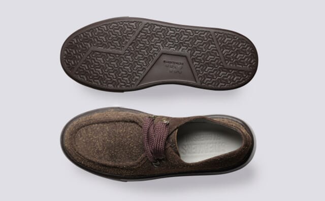 Grenson Sneaker 41 | Mens Derby Sneakers In Brown Suede