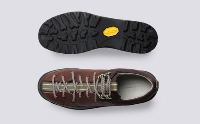 Grenson Sneaker 70 | Womens Shoes In Brown On Vibram Sole