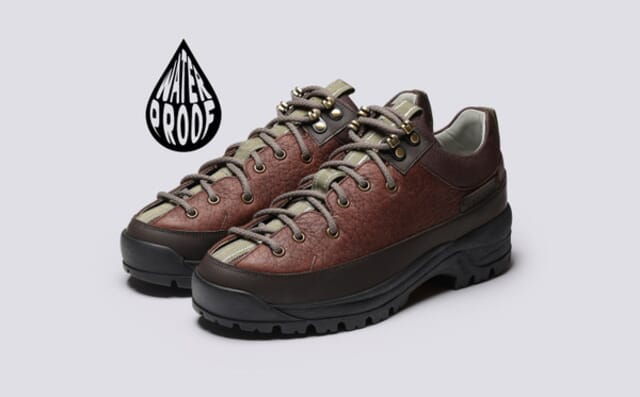 grenson Sneaker 70 | Womens Shoes in Brown on Vibram Sole