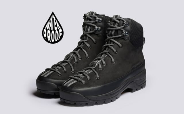 grenson Sneaker 71 | Womens Boots in Black on Vibram Sole