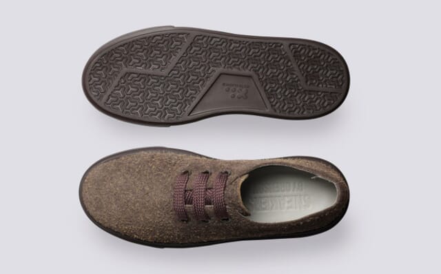 Grenson Sneaker 84 | Mens Derby Sneakers In Brown Suede