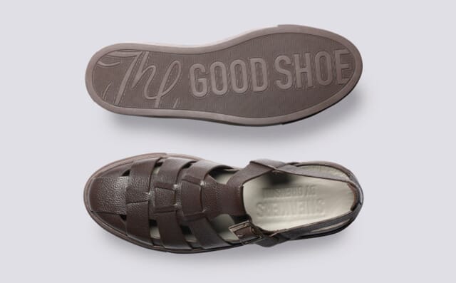 Grenson Sneaker 88 | Mens Fisherman Sandal Hybrid In Brown