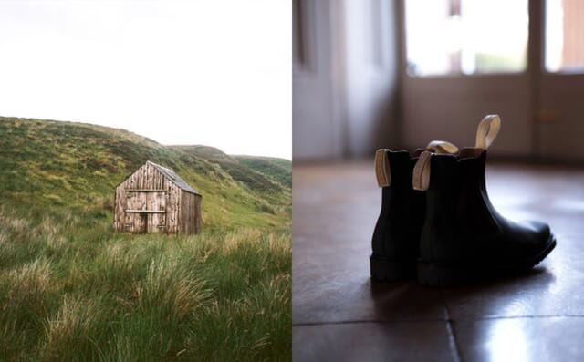 Grenson Studio Boot | Womens Chelsea Boots In Green Leather