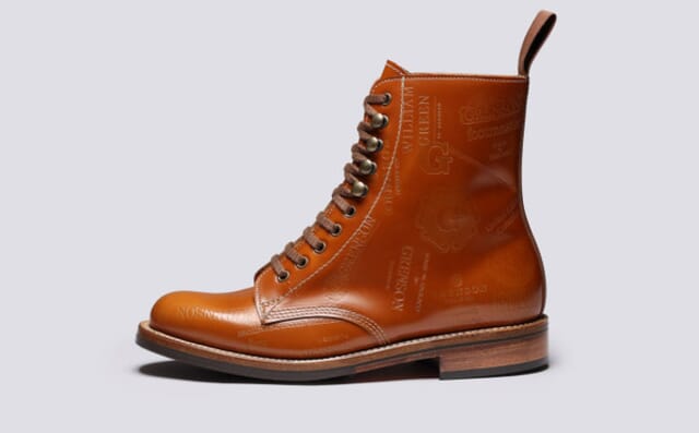Grenson The Rack L20 | Womens Boots In Hi Shine Leather