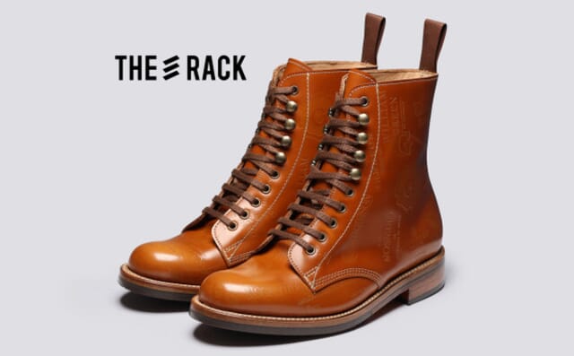 grenson The Rack L20 | Womens Boots in Hi Shine Leather
