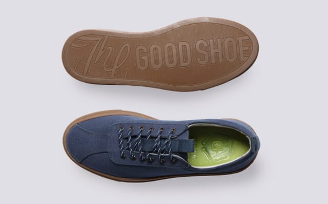 Grenson Womens Sneaker 1 C | Womens Sneakers In Navy Canvas