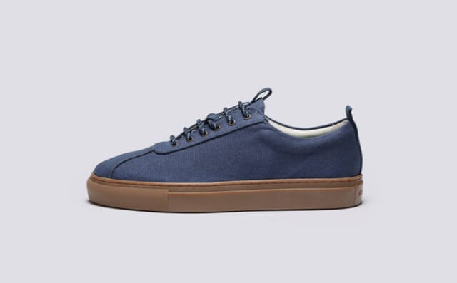 Grenson Womens Sneaker 1 C | Womens Sneakers In Navy Canvas