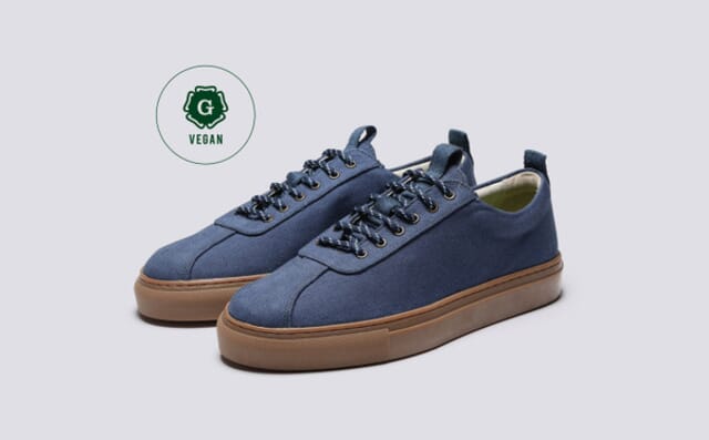 grenson Womens Sneaker 1 C | Womens Sneakers in Navy Canvas