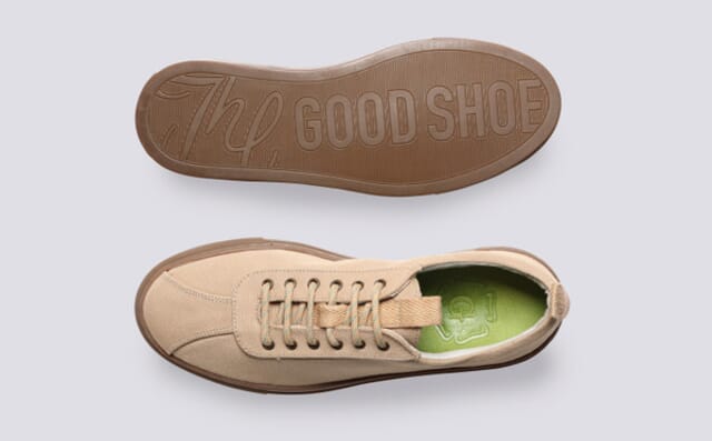 Grenson Womens Sneaker 1 C | Womens Sneakers In Sand Canvas