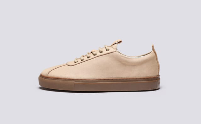 Grenson Womens Sneaker 1 C | Womens Sneakers In Sand Canvas