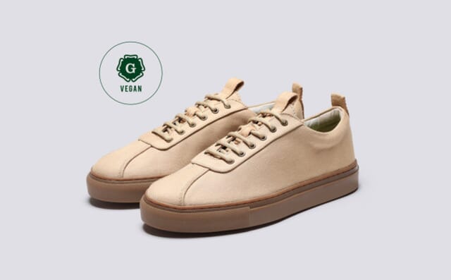 grenson Womens Sneaker 1 C | Womens Sneakers in Sand Canvas