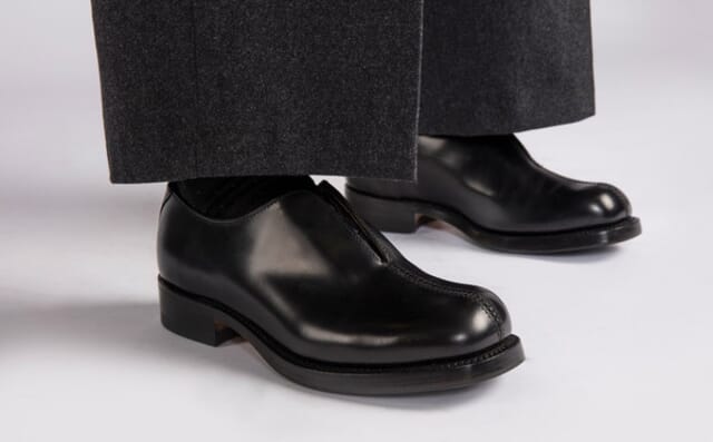 Grenson YMC X Grenson | Mens Oxford Shoes In Black Leather