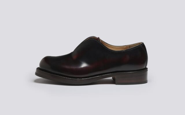 Grenson YMC X Grenson | Mens Oxford Shoes In Burgundy Leather