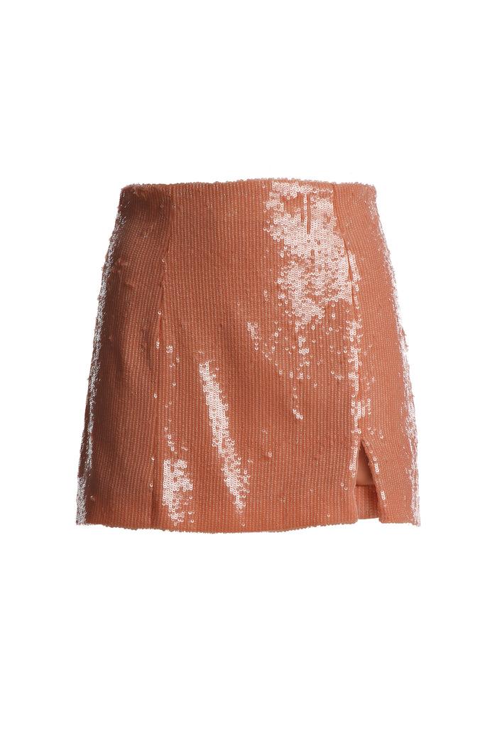 greta boldini DISCO PAILLETTES MINI SKIRT