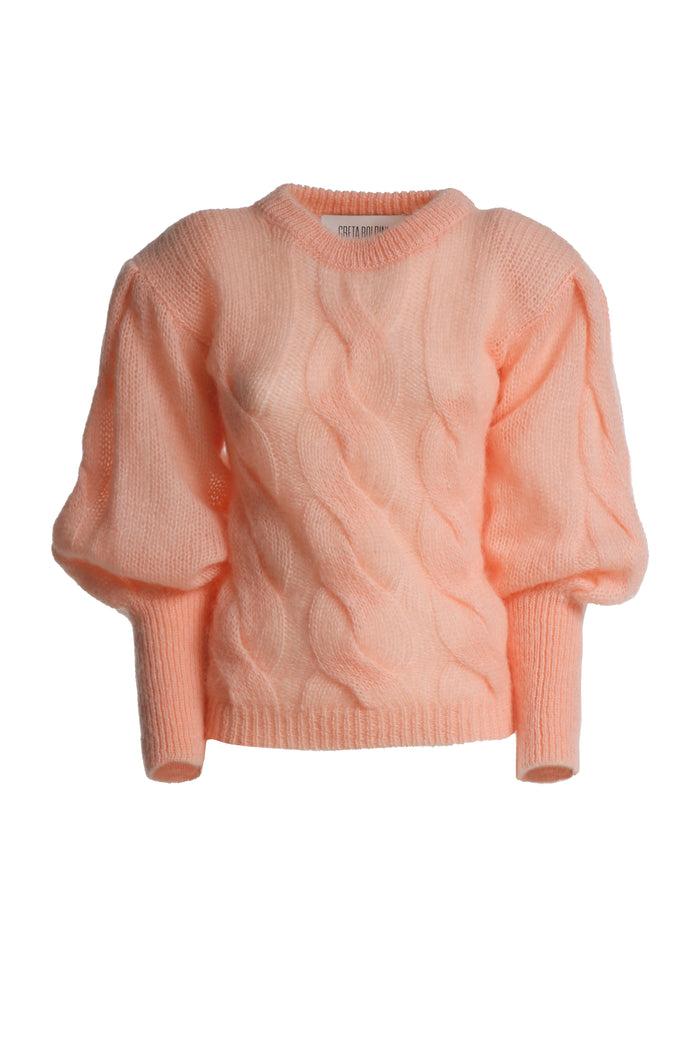 greta boldini MUFFIN SOFT PINK SWEATER