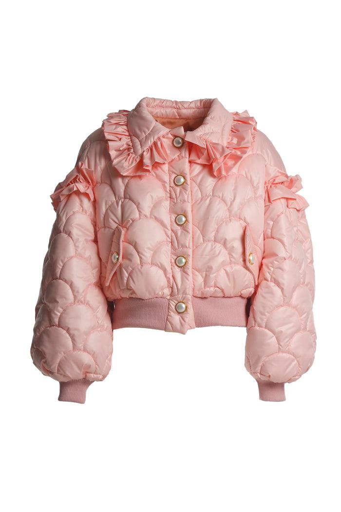 greta boldini SHELL PINK PUFFER