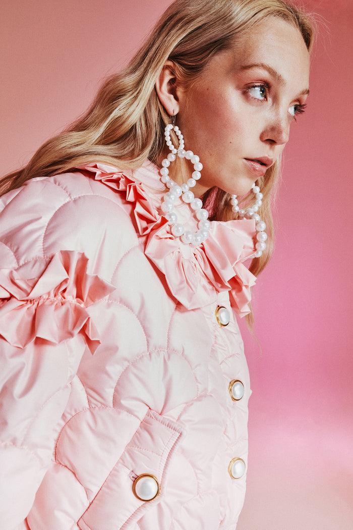 Greta Boldini SHELL PINK PUFFER