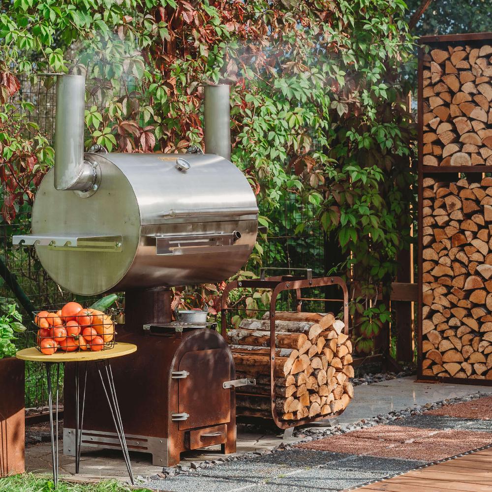 Grillsymbol GrillSymbol BBQ Smoker Smoky Beast Silver