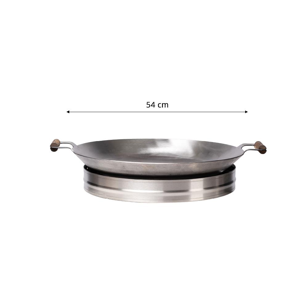 Grillsymbol GrillSymbol Cataplana Pan+adapter WS-545 Inox CAT
