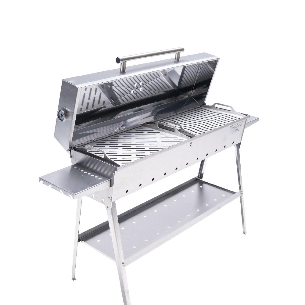 grillsymbol GrillSymbol Charcoal Grill Chef XL Silver