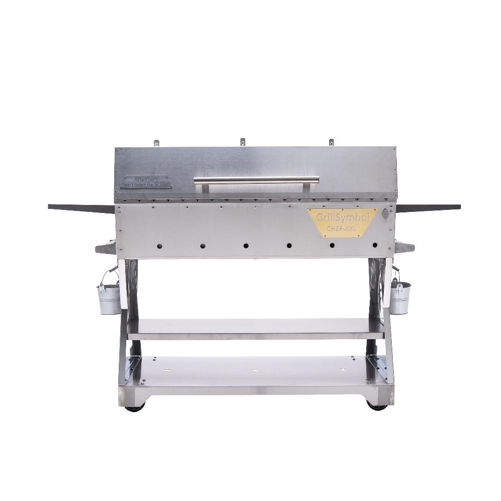Grillsymbol GrillSymbol Charcoal Grill Chef XXL Silver