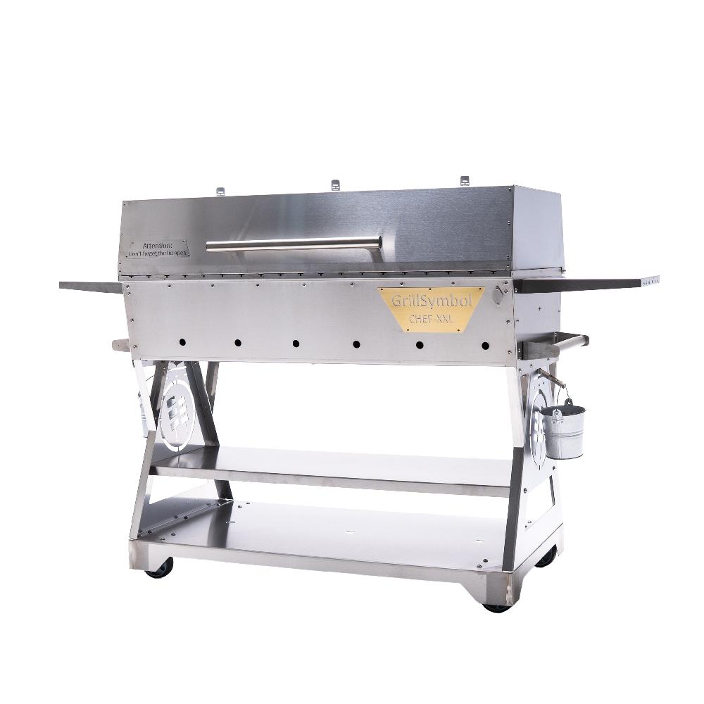 grillsymbol GrillSymbol Charcoal Grill Chef XXL Silver