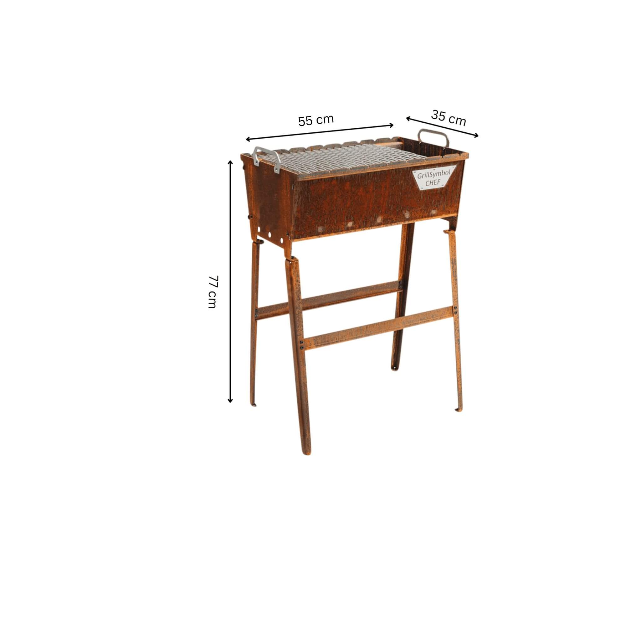 grillsymbol GrillSymbol Charcoal Grill Naked Chef XS