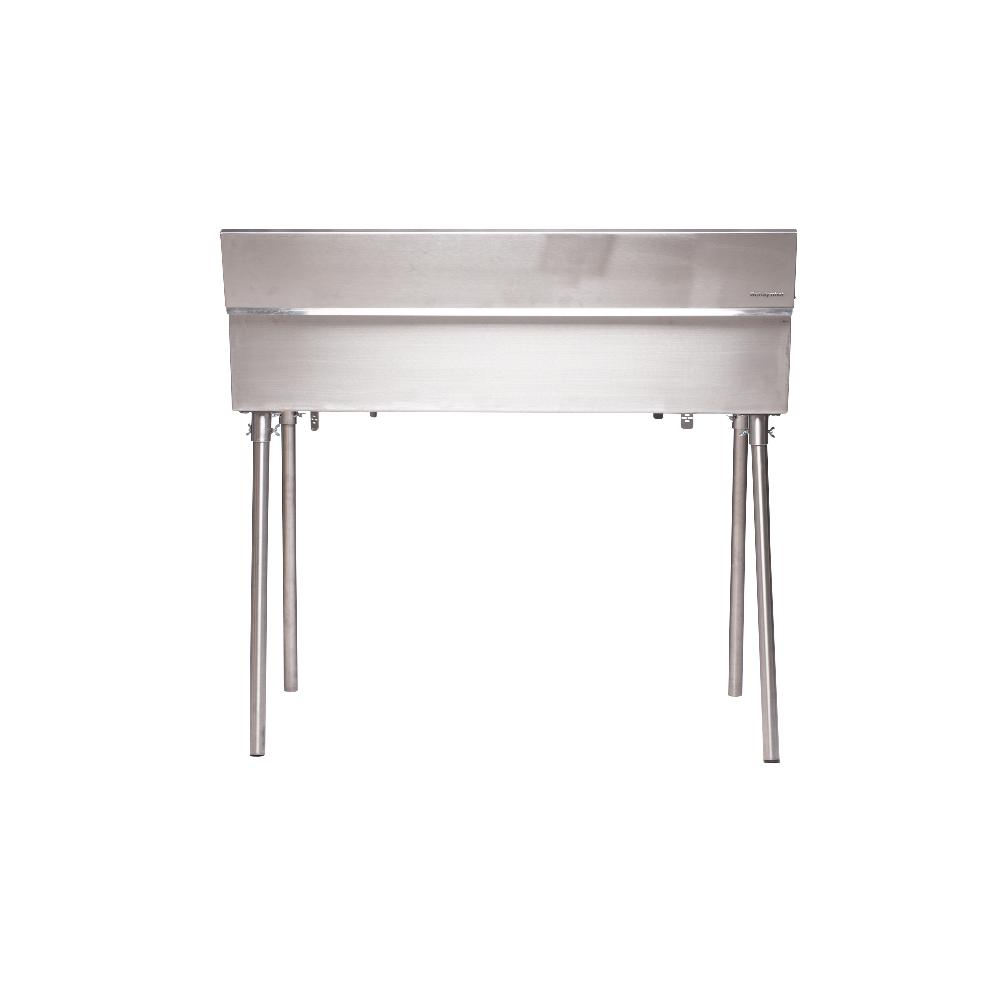 Grillsymbol GrillSymbol Charcoal Grill Naked Chef XXL Silver