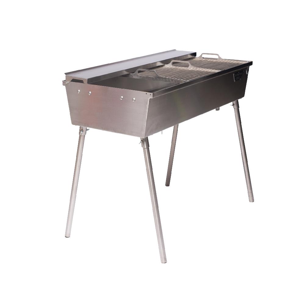 Grillsymbol GrillSymbol Charcoal Grill Naked Chef XXL Silver