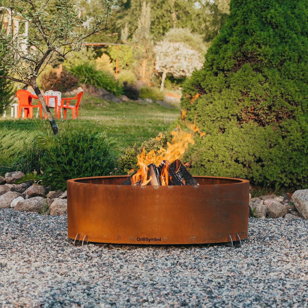 Grillsymbol GrillSymbol Cor-Ten Steel Fire Pit Elias