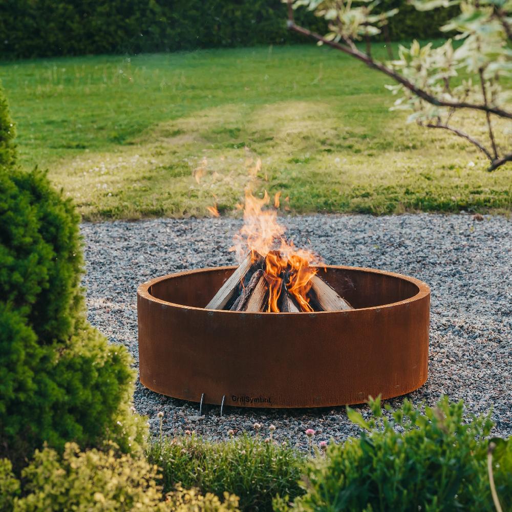 grillsymbol GrillSymbol Cor-Ten Steel Fire Pit Elias
