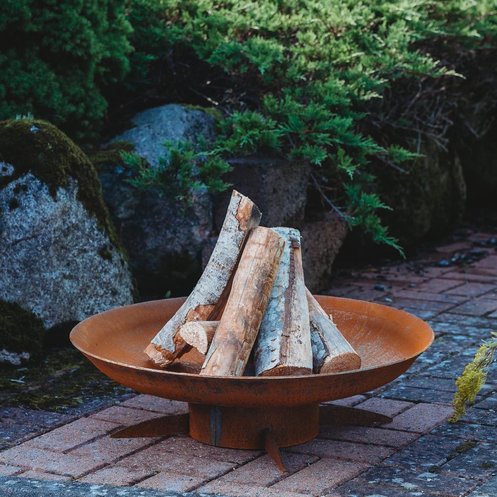 grillsymbol GrillSymbol Corten Steel Fire Pit Chiaro