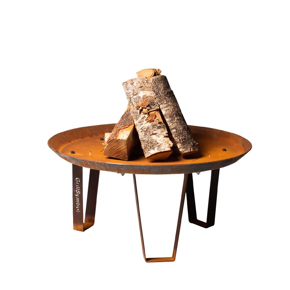 Grillsymbol GrillSymbol Corten Steel Fire Pit Elegante ø 72 Cm