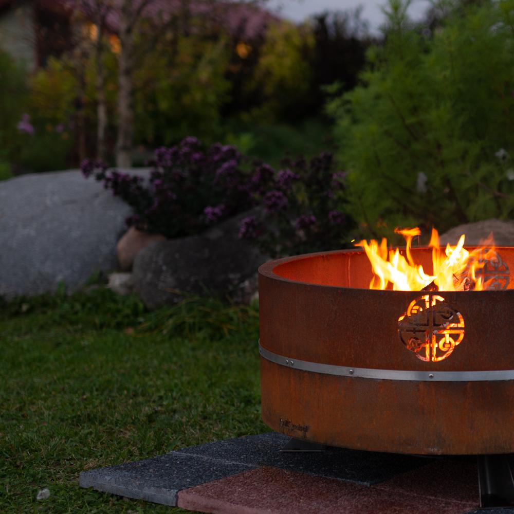 Grillsymbol GrillSymbol Corten Steel Fire Pit Lucas