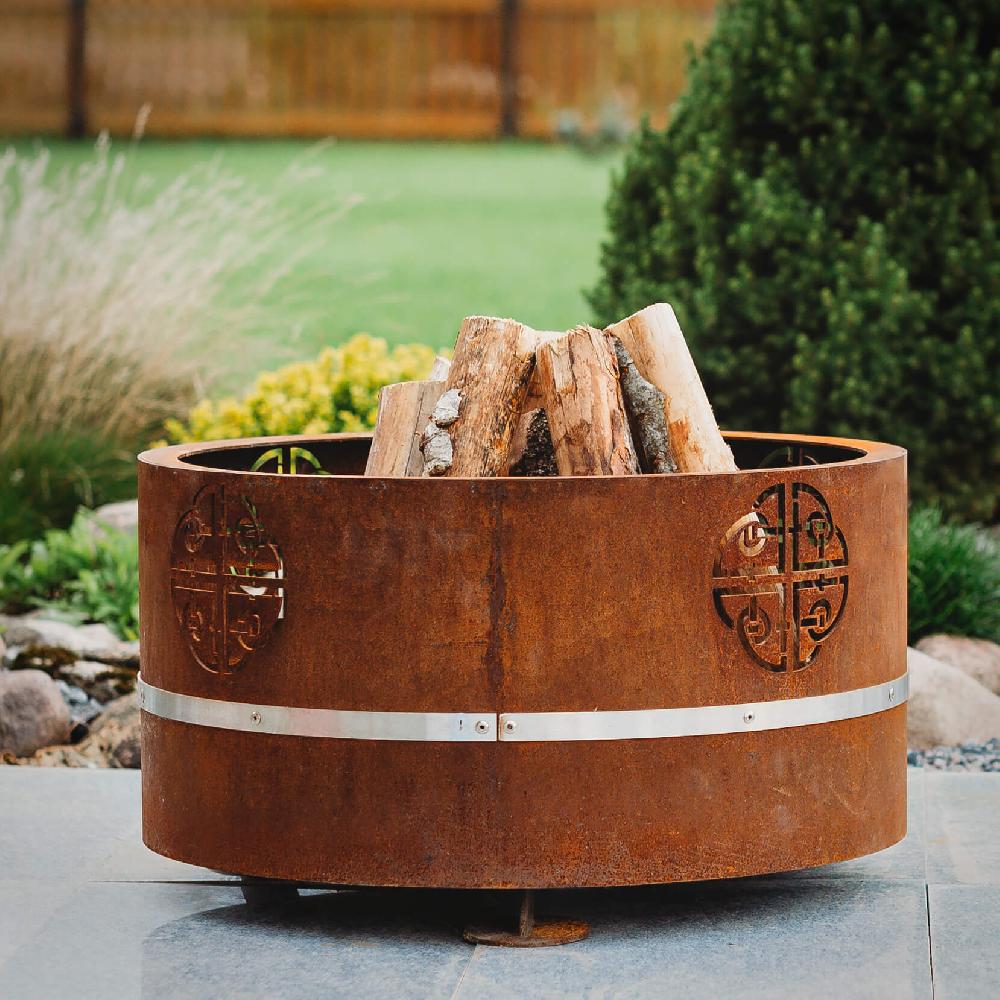 grillsymbol GrillSymbol Corten Steel Fire Pit Lucas Mini